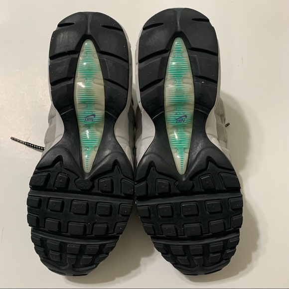 Nike Air Max 95 Grape Purple Grey Black Teal Mens Size 7 609048-030 Rare - Picture 5 of 13